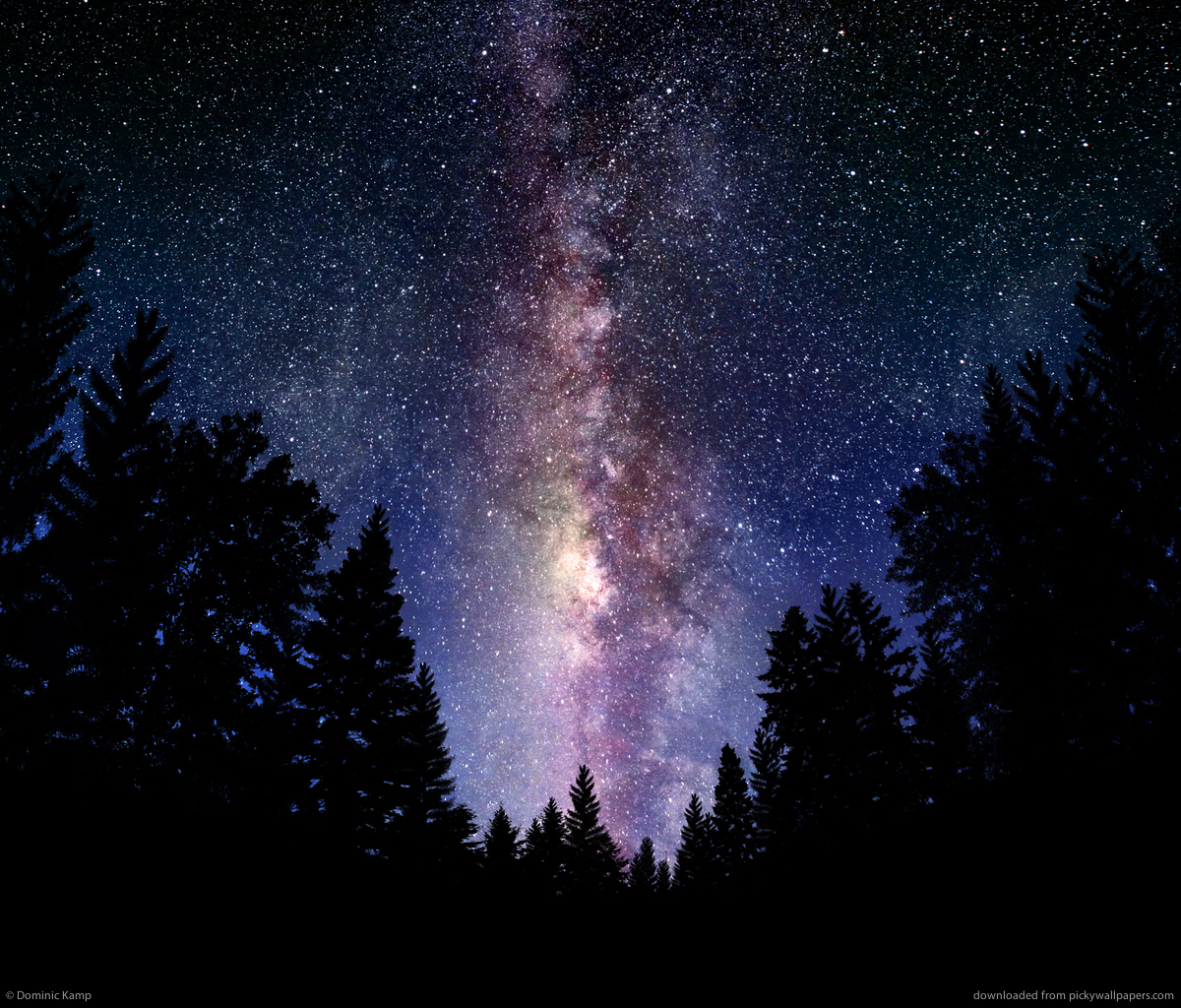 The Milky Way Galaxy Wallpaper For Samsung Tab Image