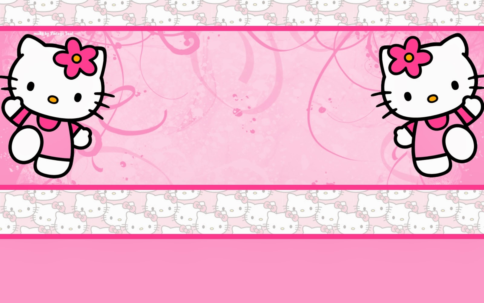 Hello Kitty Wallpaper Pink   Hello Kitty Wallpaper 1600x1000