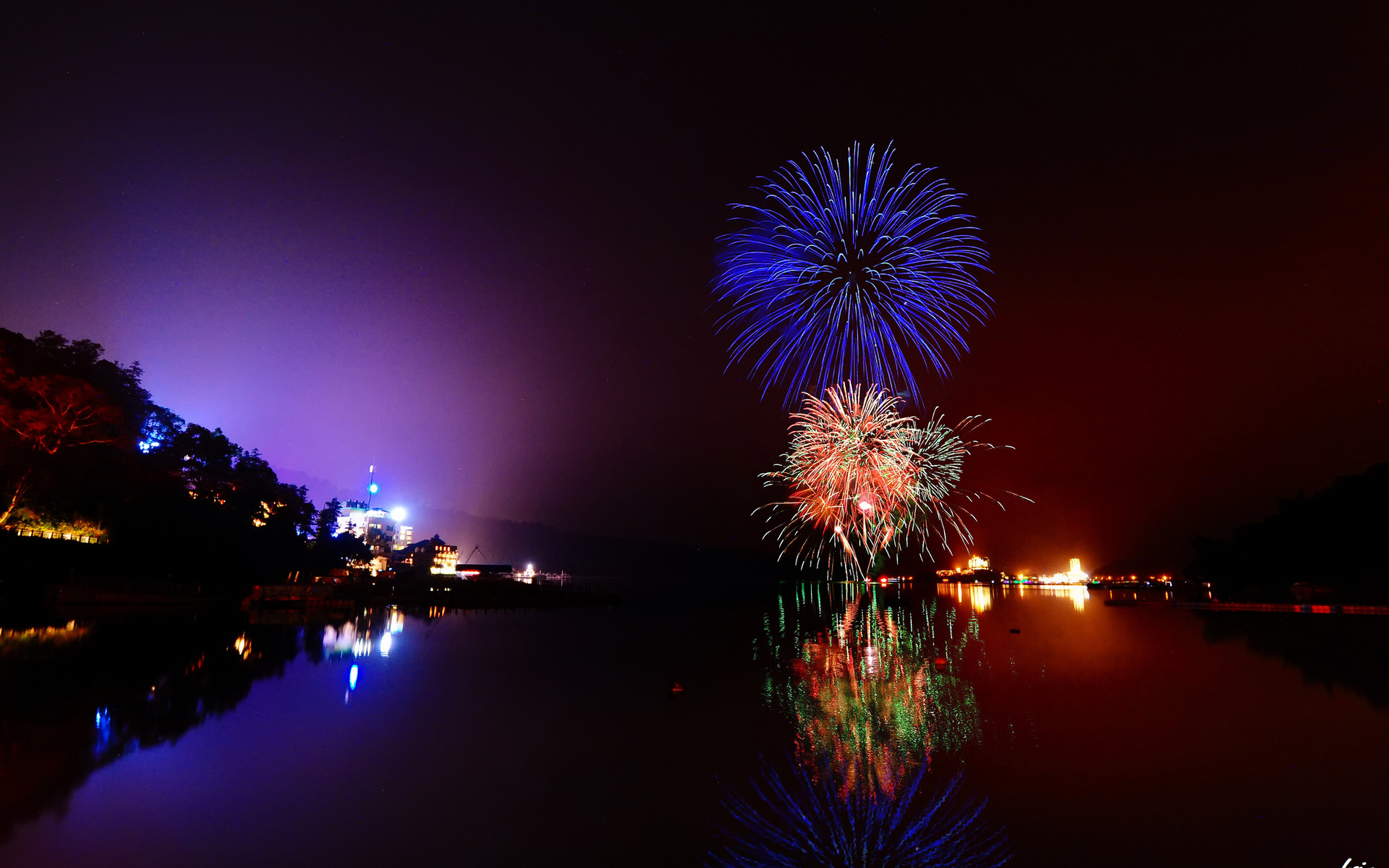 Fireworks Full HD Wallpaper and Background 1920x1200