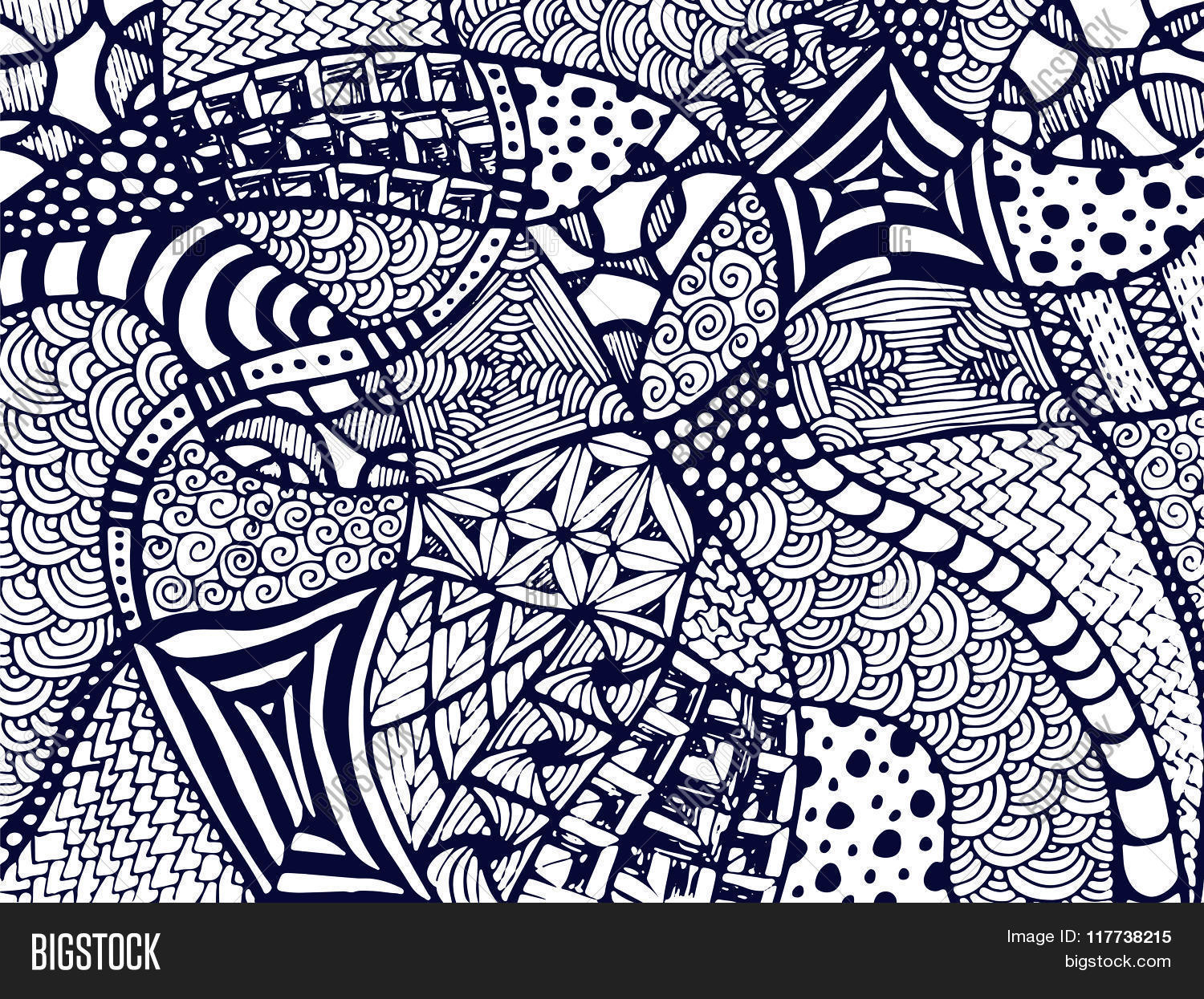 Sand Swirl Pattern Coloring Book Coloring Stock Vector (Royalty Free)  1355741480