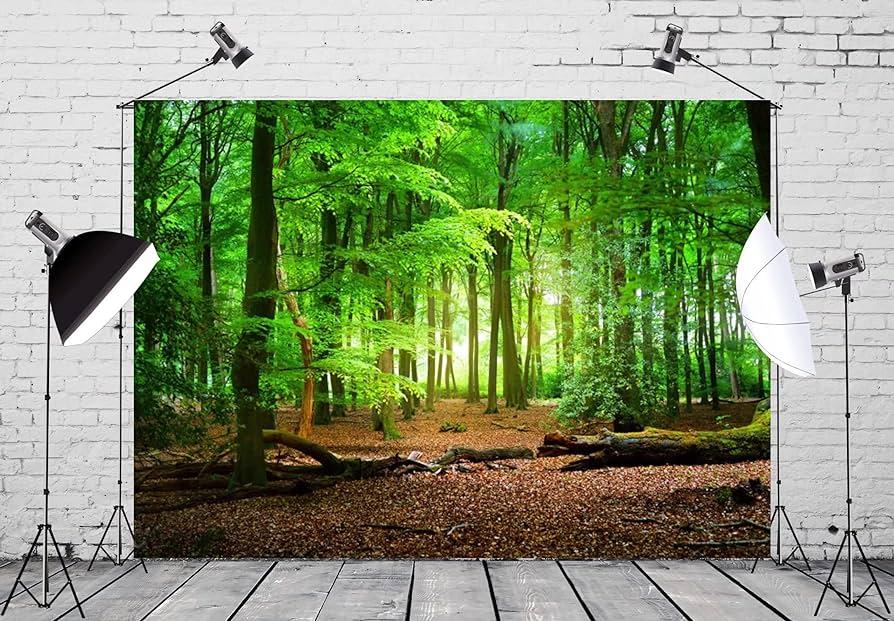 Amazon Corfoto Fabric Nature Forest Backdrop Theme