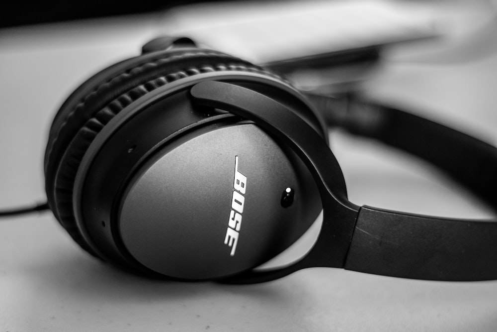Black And Gray Jbl Headphones Photo Grey Image