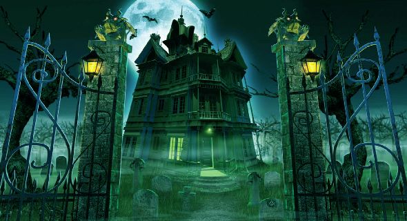 Haunted House Scary Halloween Wallpaper