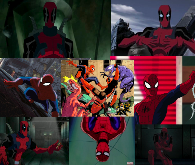 Deadpool And Spiderman Wallpaper By Geniesmartass