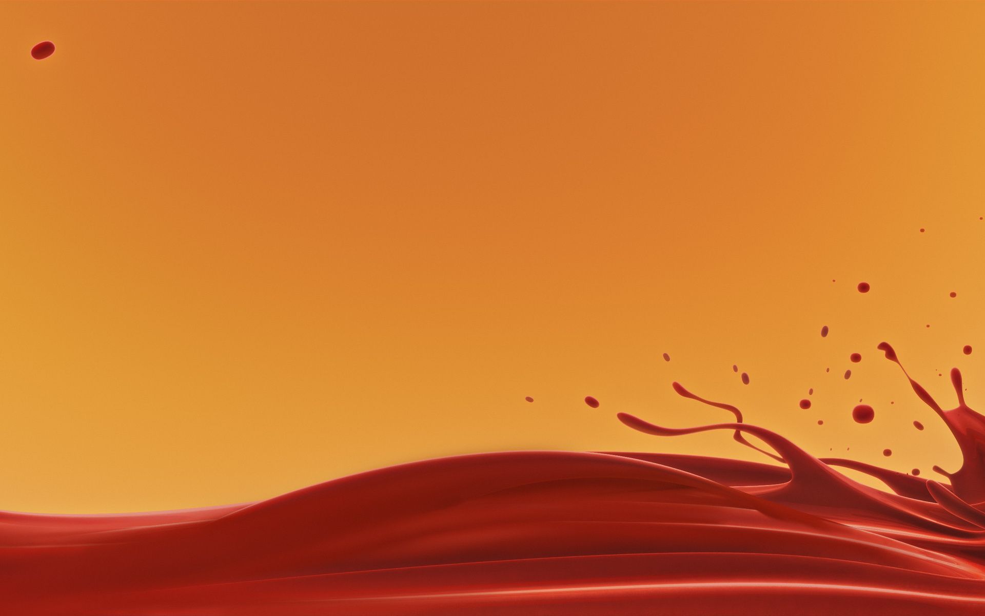 Red Paint Stains Wallpaper