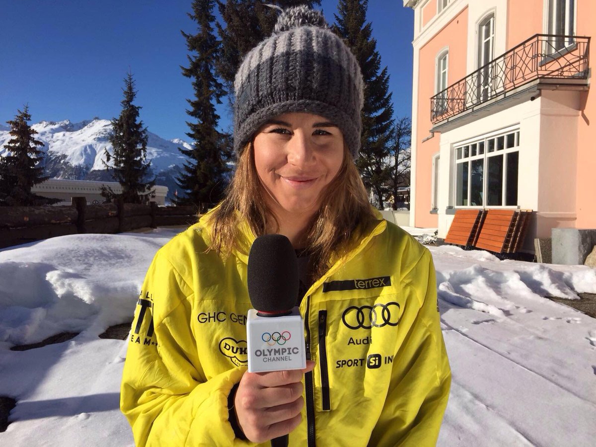 Olympic Channel On Today In Stmoritz2017 We Intered