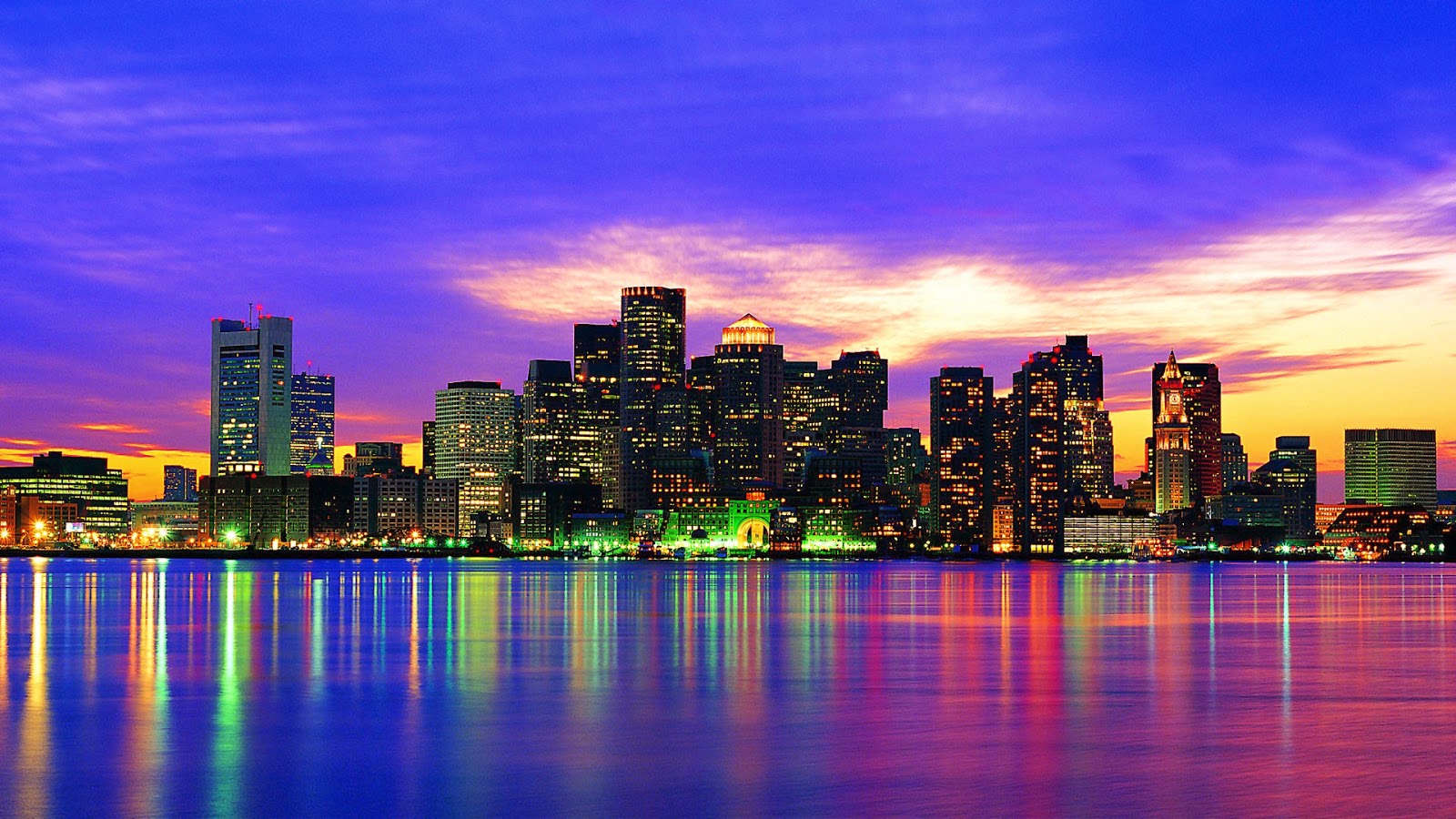 Colorful City Wallpaper On