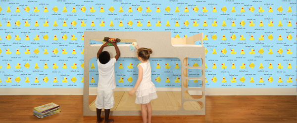 Quacking Ducks Wallpaper Pop And Lolli