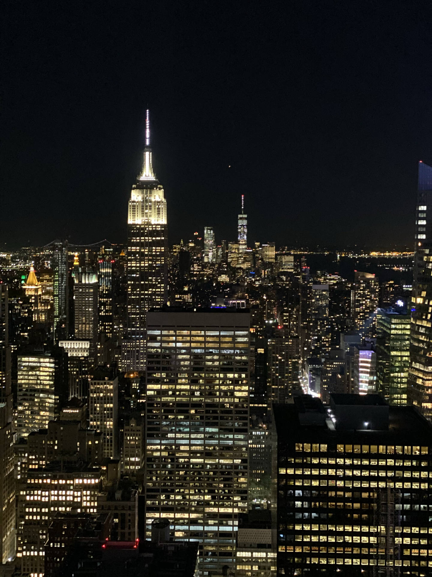 New York Night iPhone Wallpaper