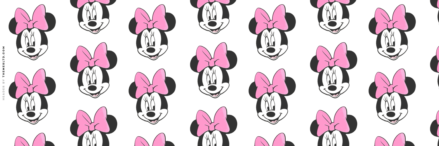 Minnie Mouse And Pink Bow Askfm Background   Cartoon Wallpapers