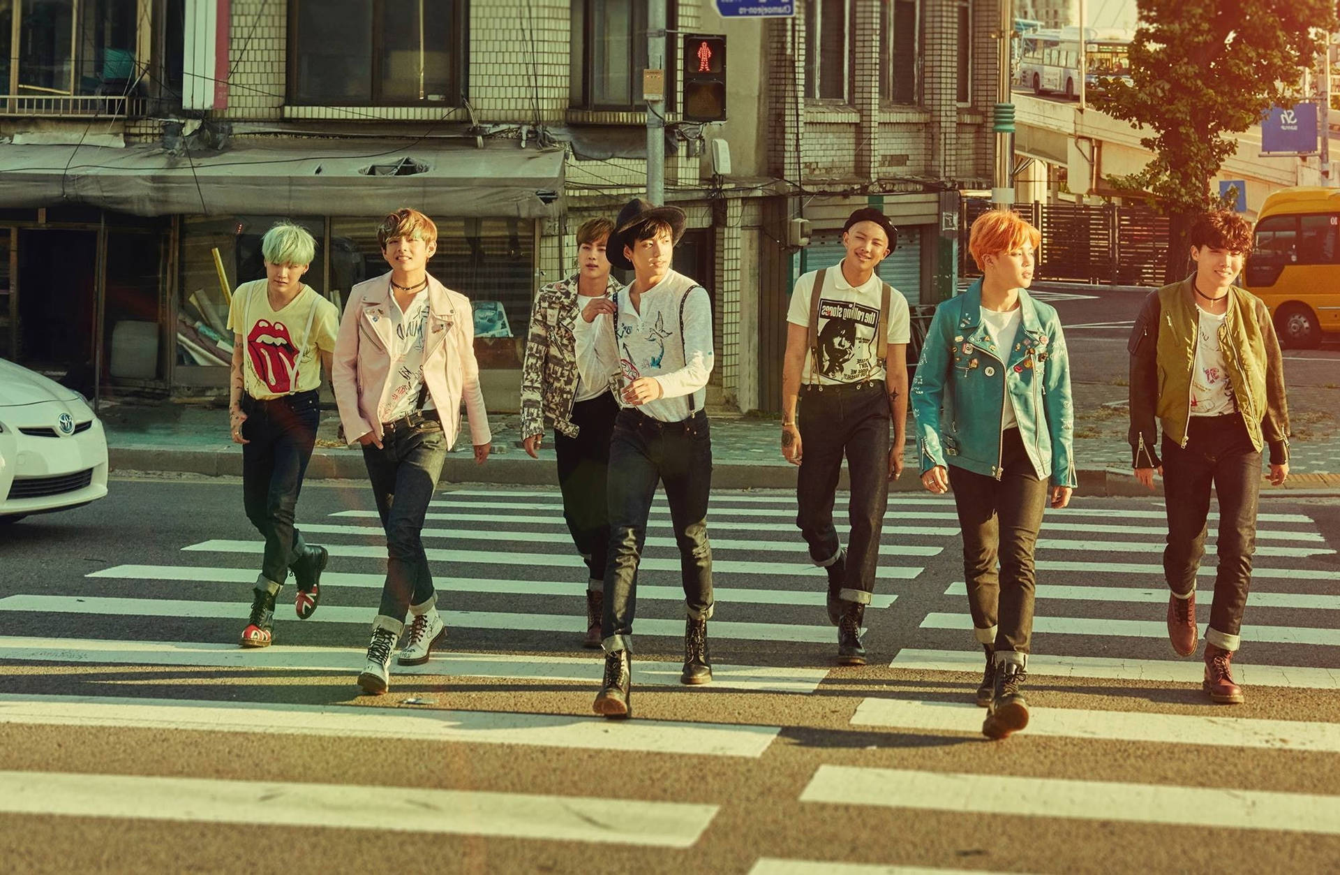 Cool Bts Laptop Wallpaper