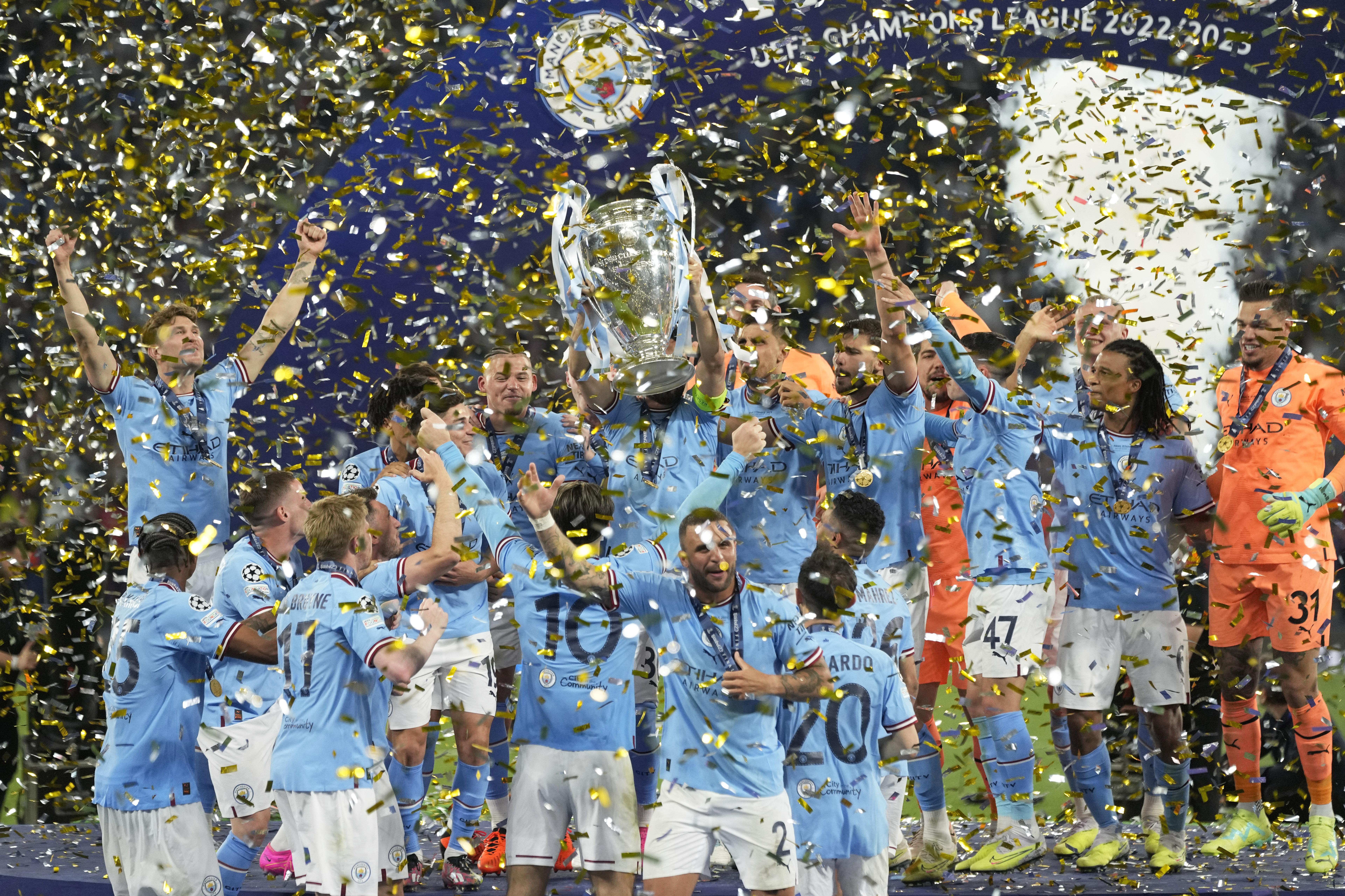 Manchester City wins first Champions League title