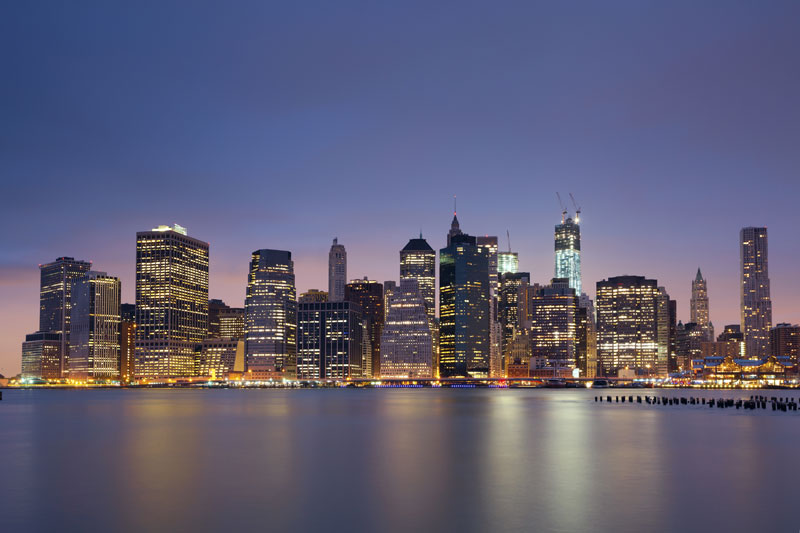 Free download Lower Manhattan at Night Wallpaper Wall Mural [800x533 ...