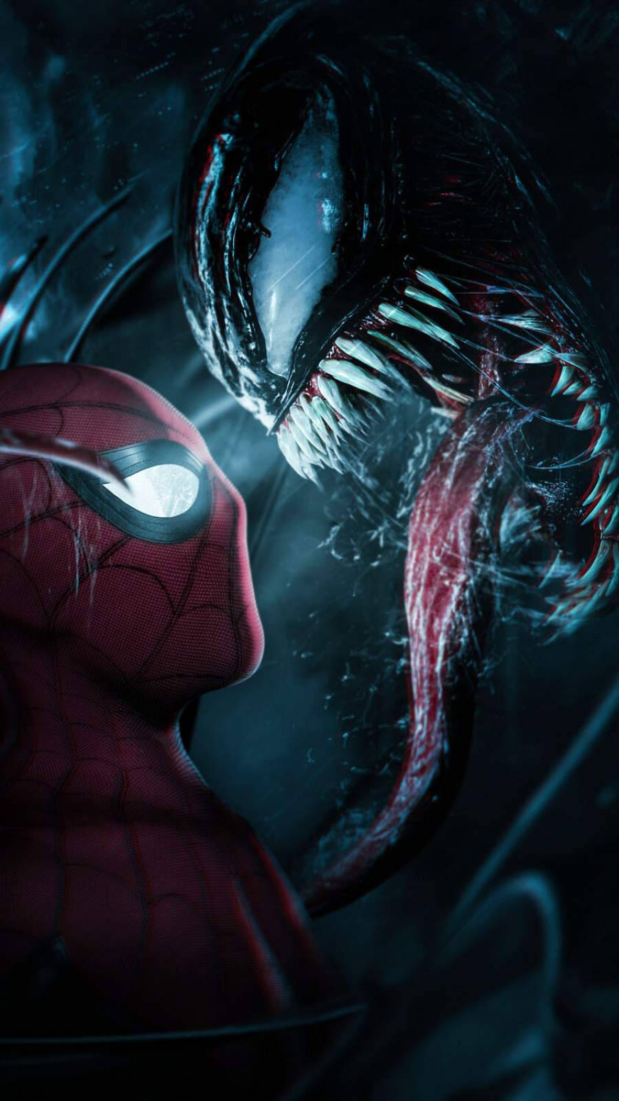 Spiderman And Venom iPhone 8cqanb1k611xni67 Wallpaper