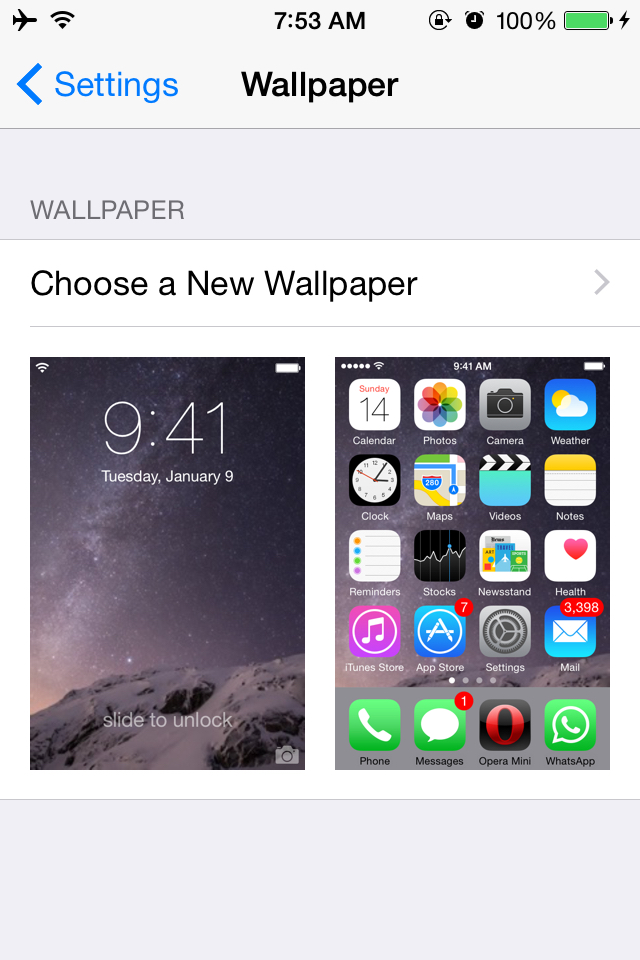 How To Change Wallpaper In Ios On iPhone Plus Or
