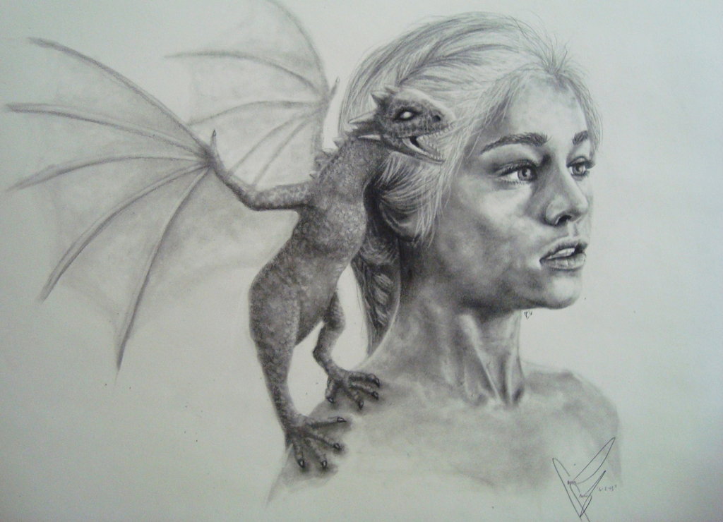 Khaleesi Mother Of Dragons By Kekumbaz