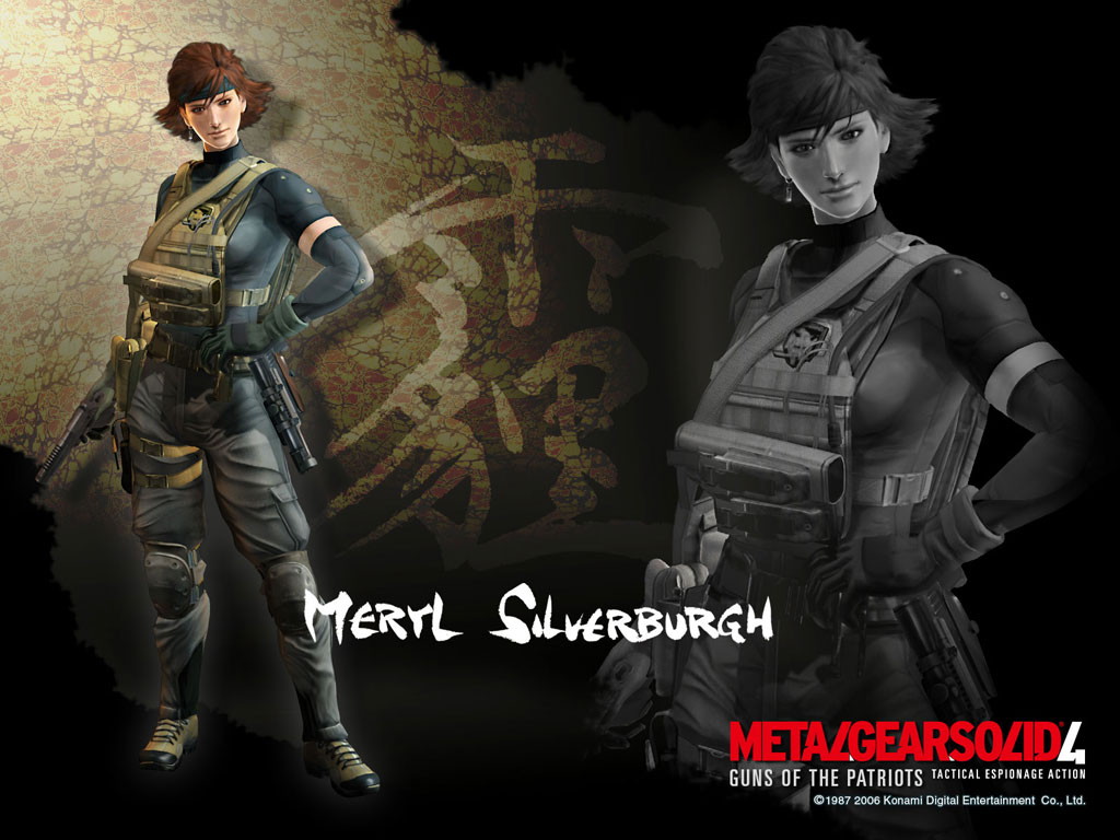 Metal Gear Solid Guns Of The Patriots Meryl