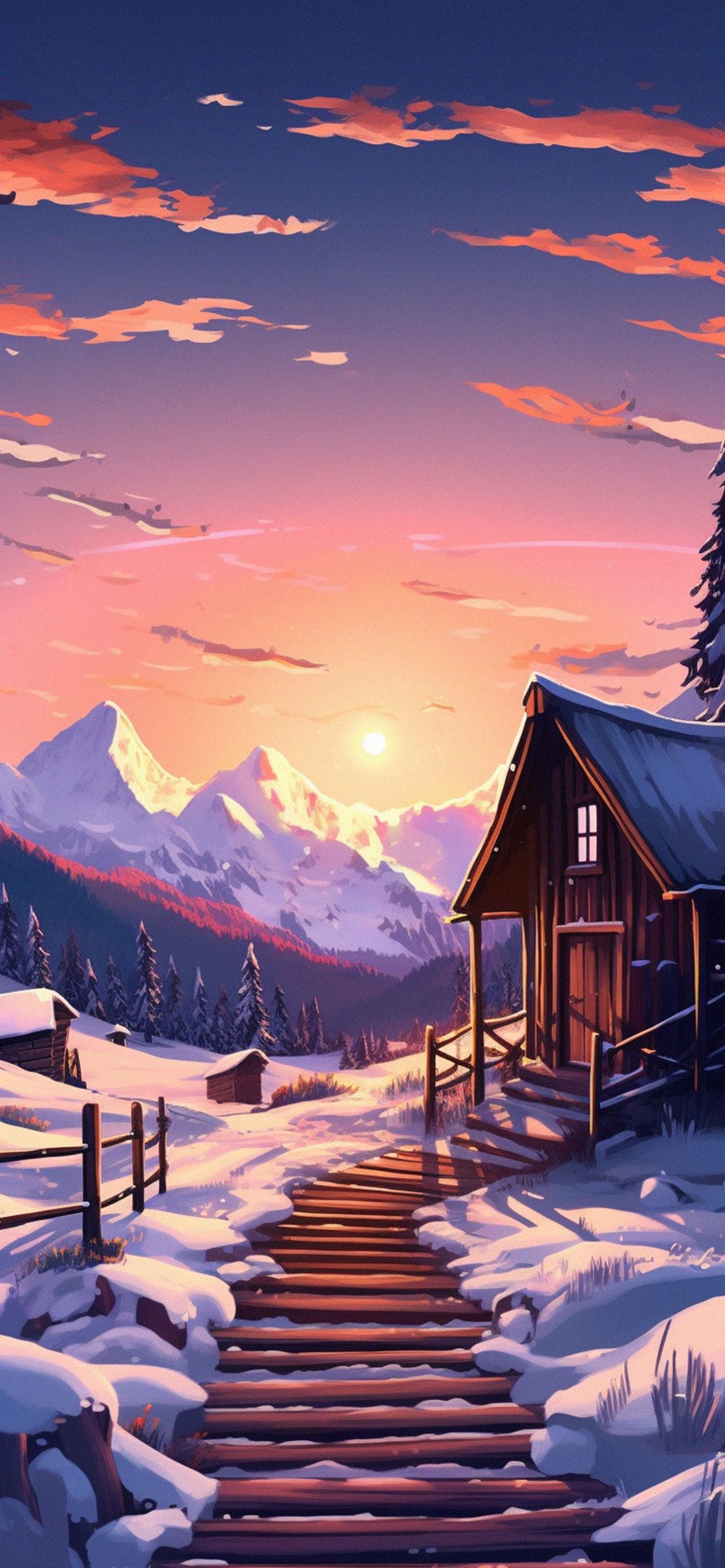 Snow Aesthetic Wallpaper