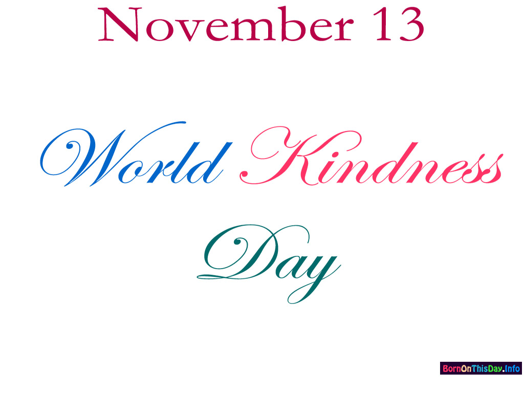 November World Kindness Day