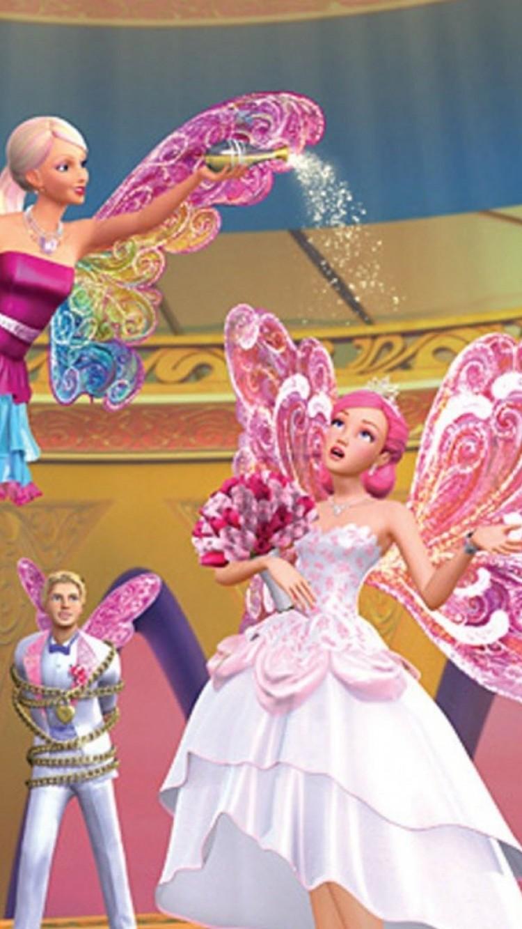 Barbie In A Fairy Secret HD Wallpaper iPhone 6s