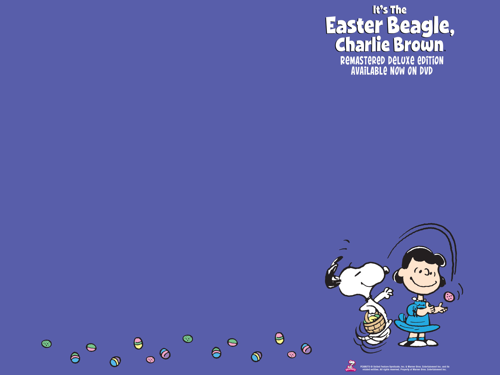 Charlie Brown Easter Desktop