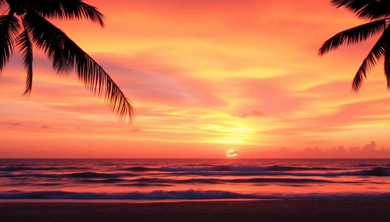 Ocean Sunsets Wallpaper