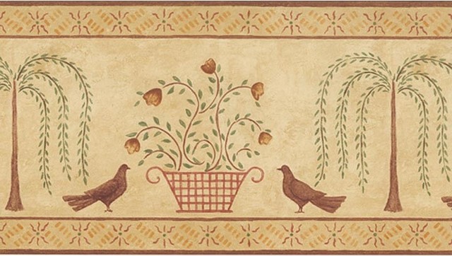 Country Wallpaper Border By The Fabric Co