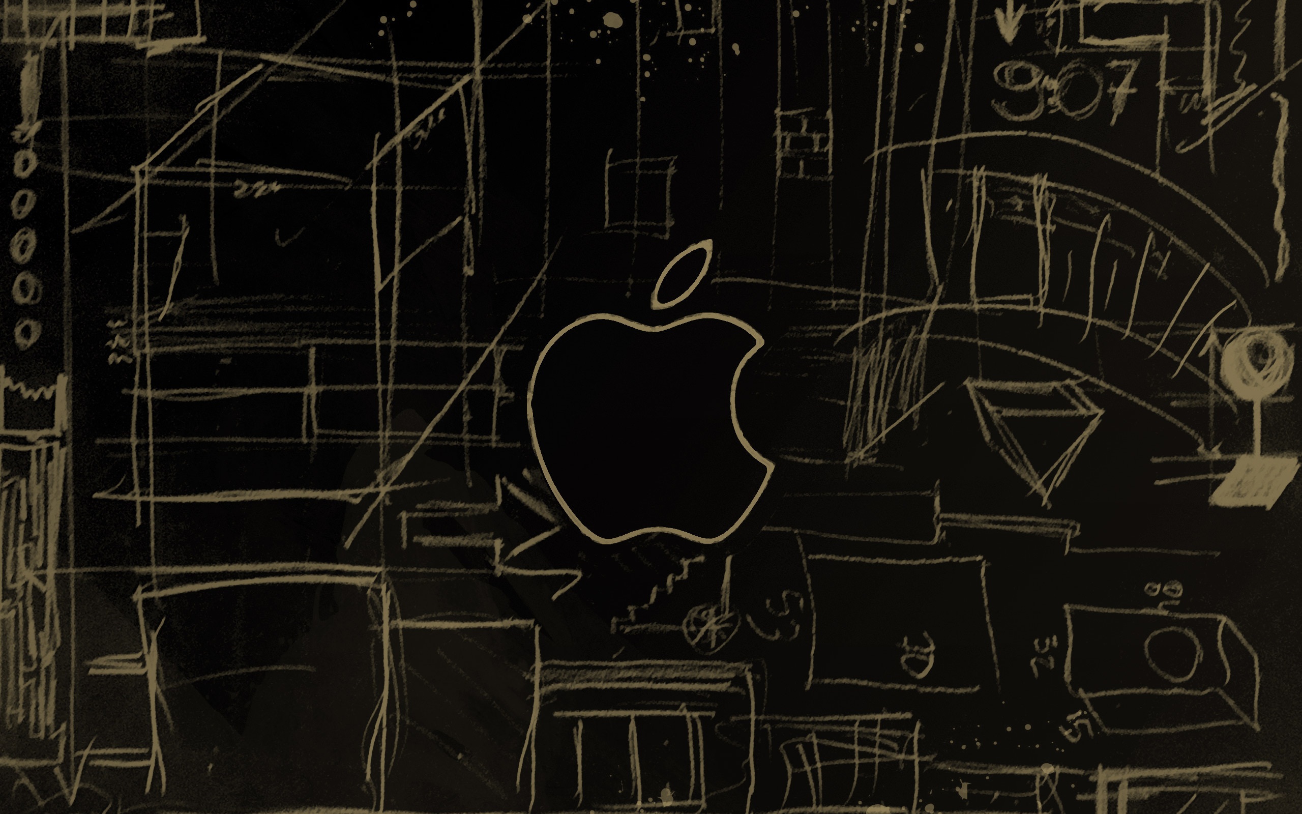 Chalkboard Background Wallpaper