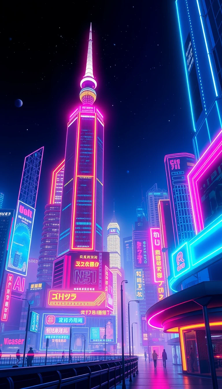 Neon 4k Phone Wallpaper