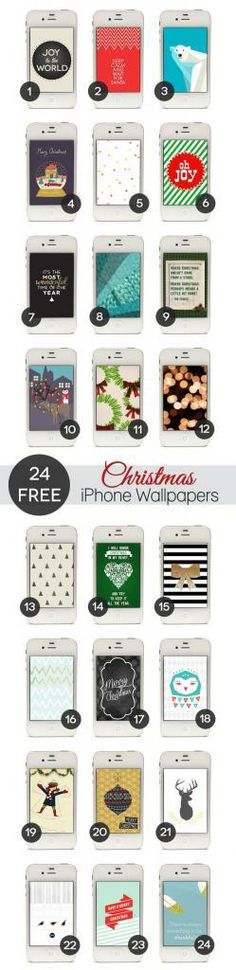  Wallpaper lines across 24 free graphic christmas iphone wallpapers