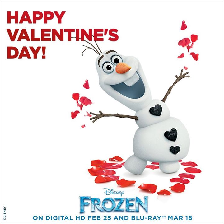 Happy Valentine S Day From Olaf Frozen Photo