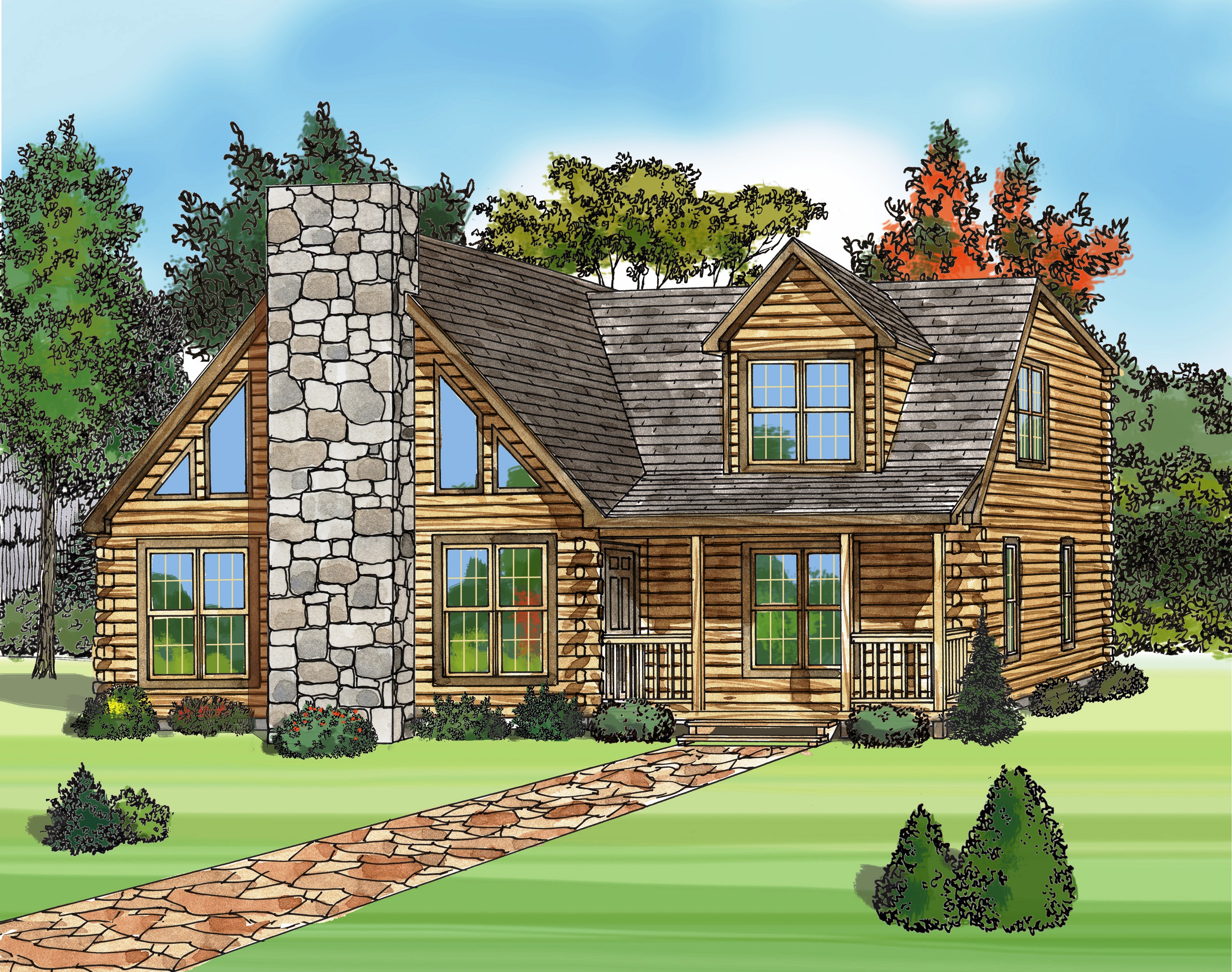Browse Log Cabin Design Software HD Photo Wallpaper Collection