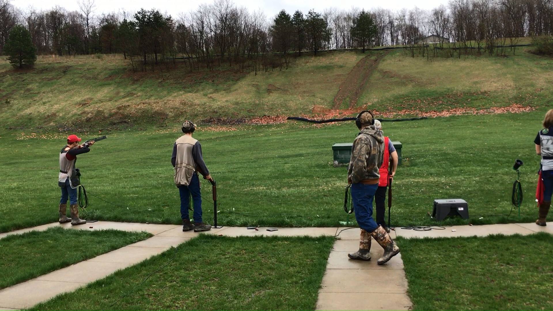 Trap Shooting Wallpaper