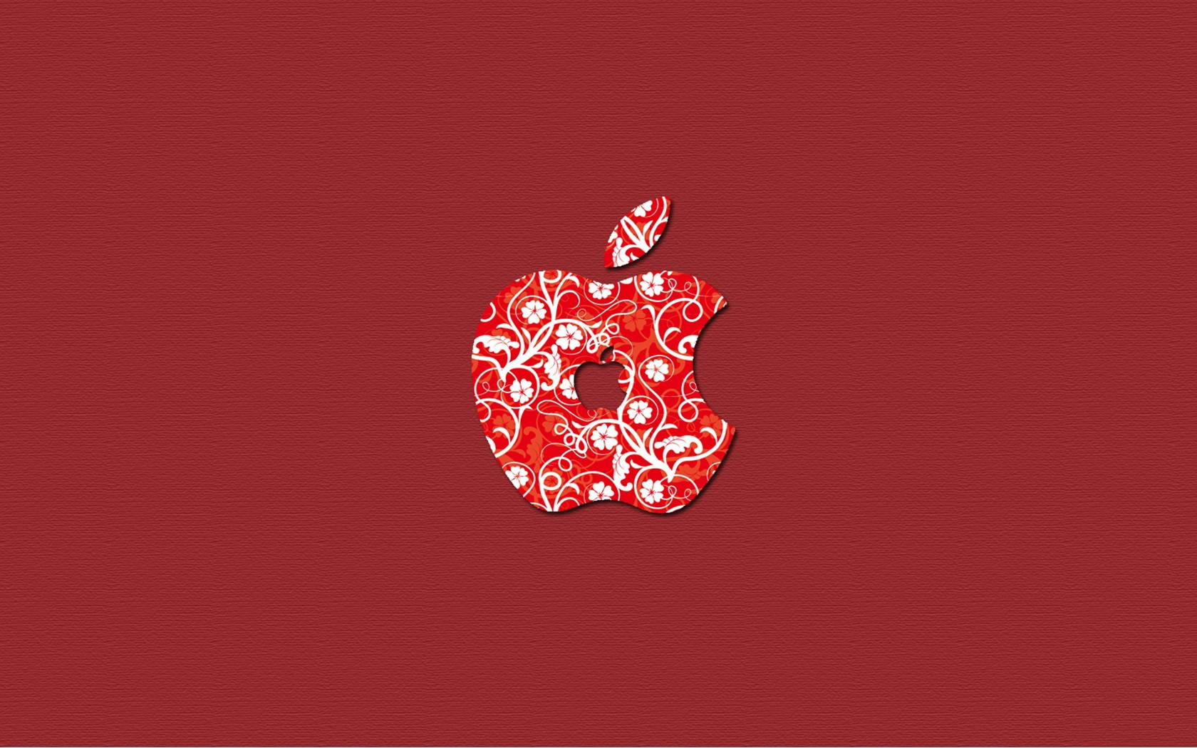 Red Apple Mac Wallpaper