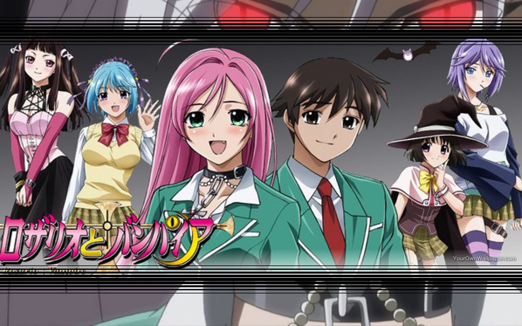 Rosario Vampire Wallpaper By Weissdrum