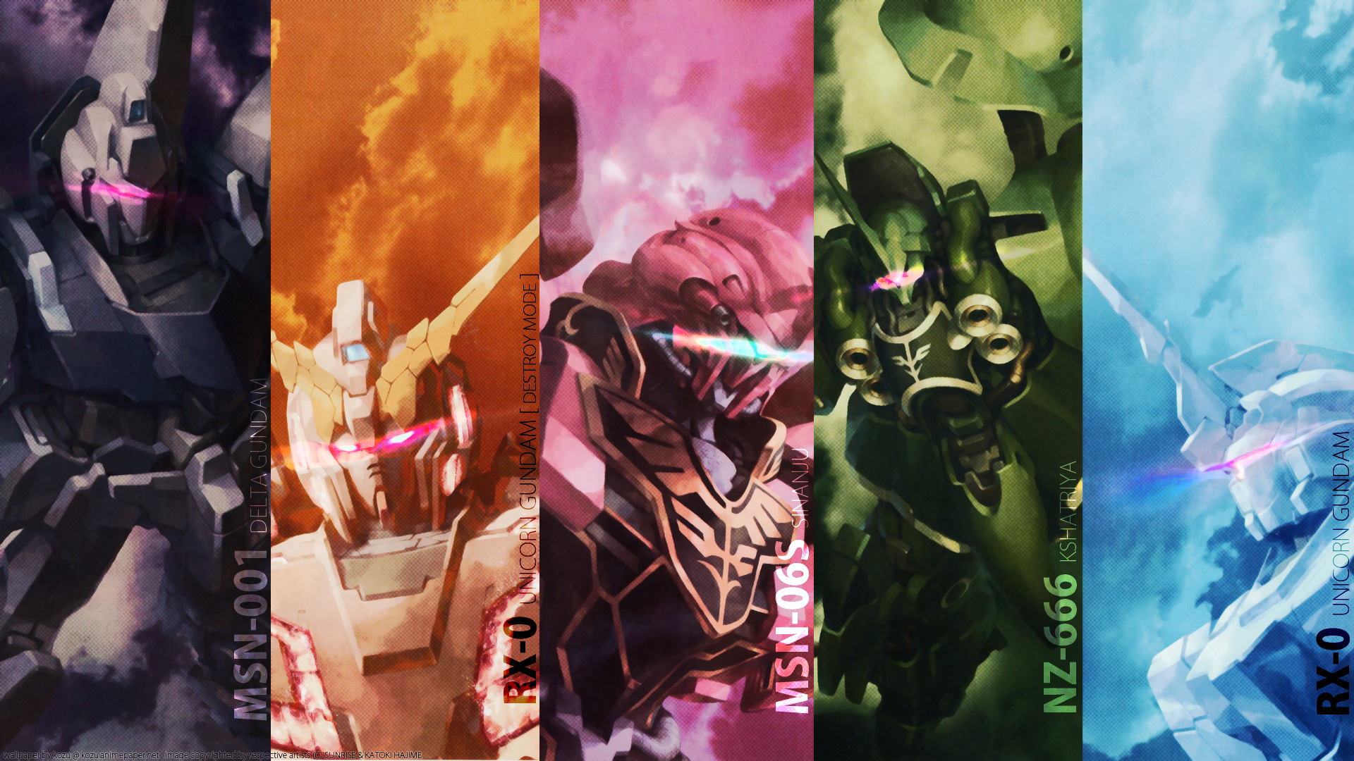 Mecha of Gundam Unicorn wallpaper   ForWallpapercom