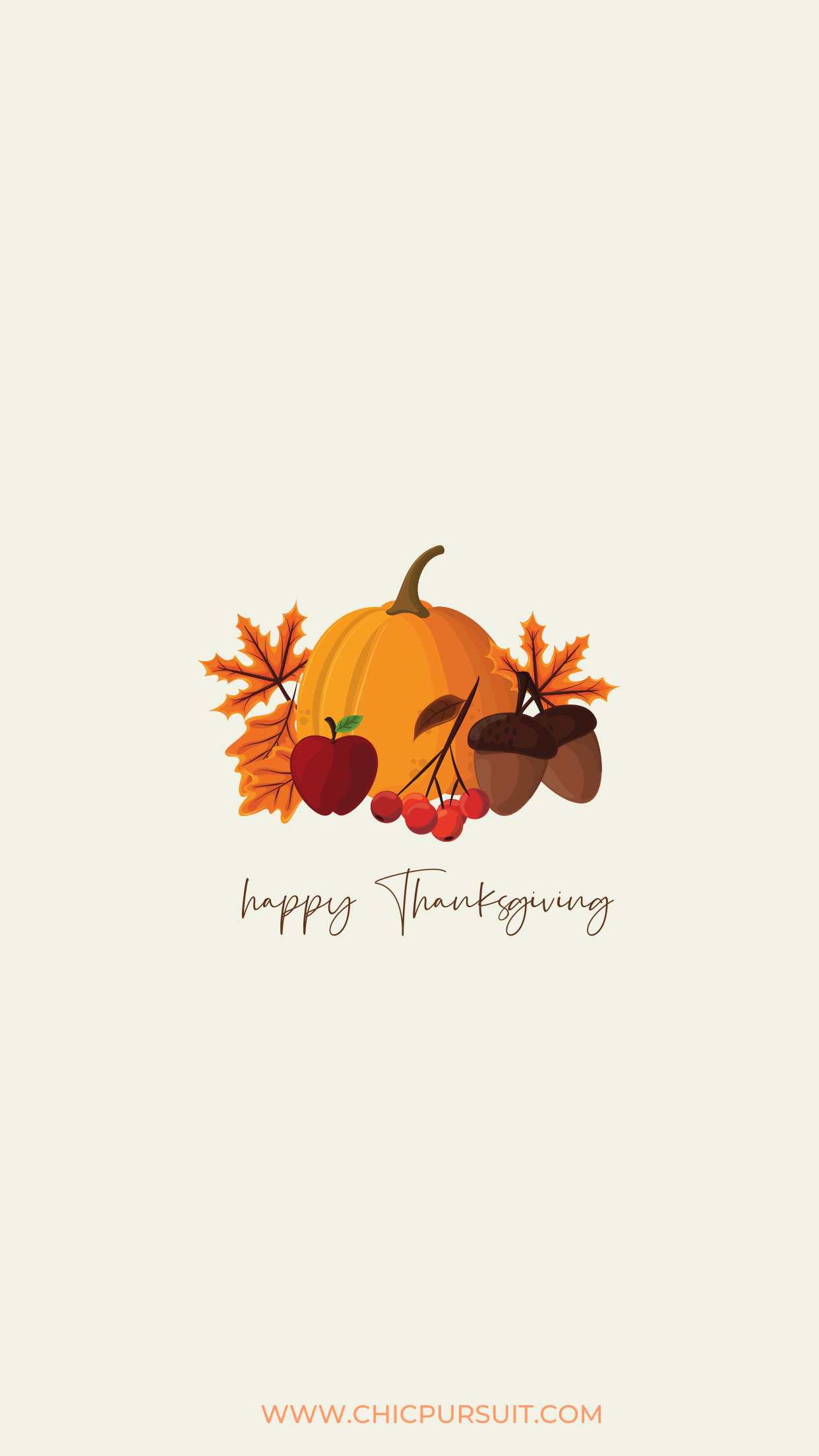 30 Aesthetic Thanksgiving Wallpapers For iPhone Free Download