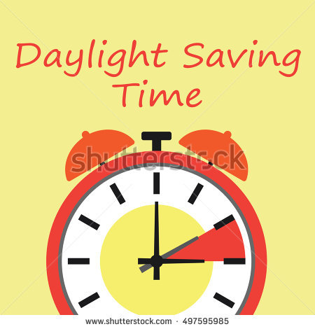 Daylight Saving Time Stock Vector Shutterstock
