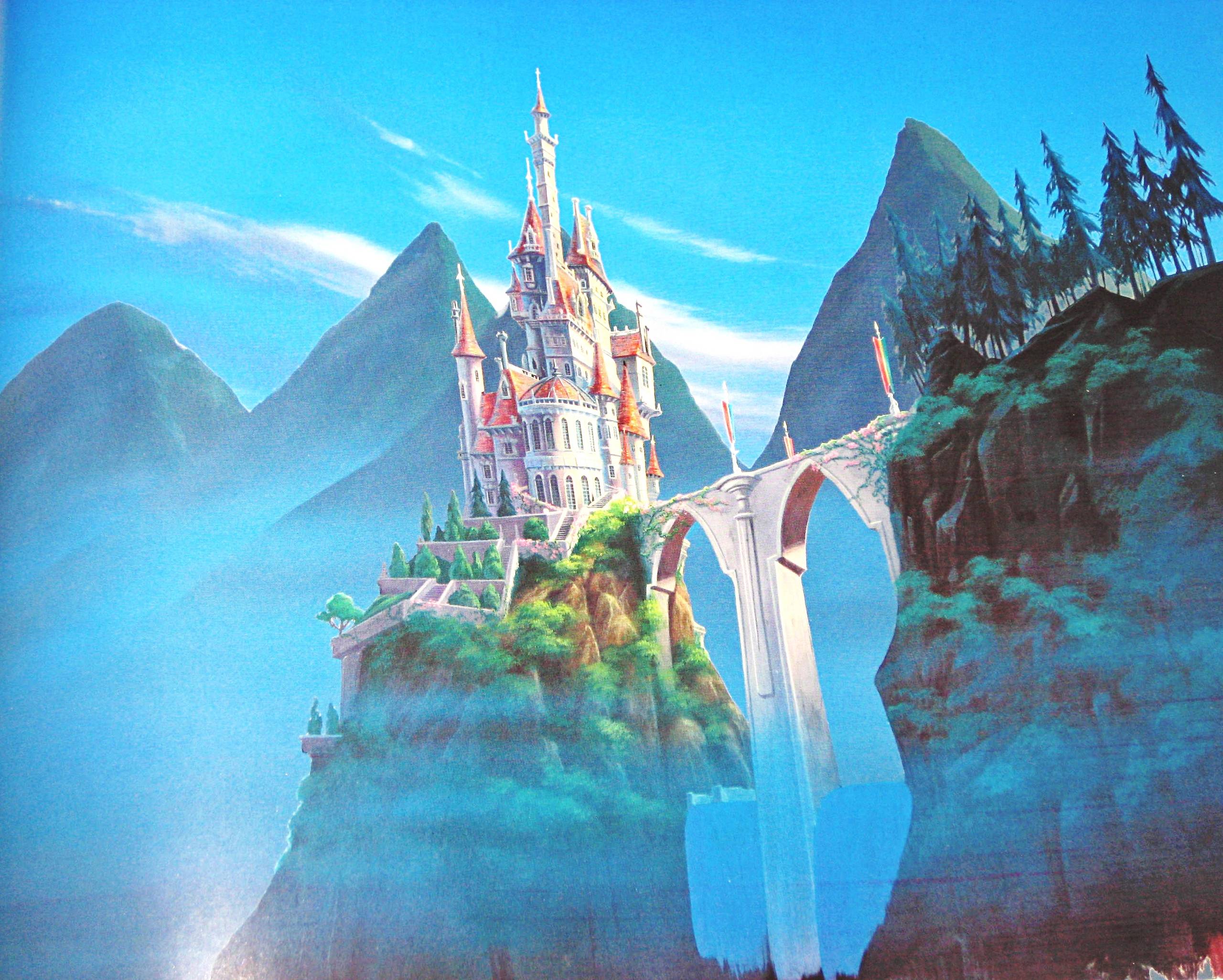 disney castle movie wallpaper
