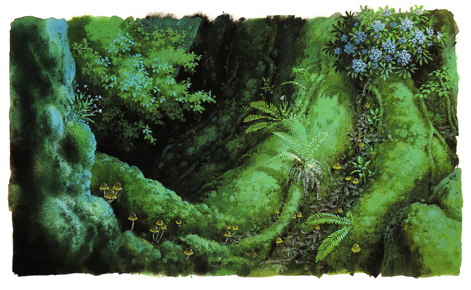 Princess Mononoke Background Design