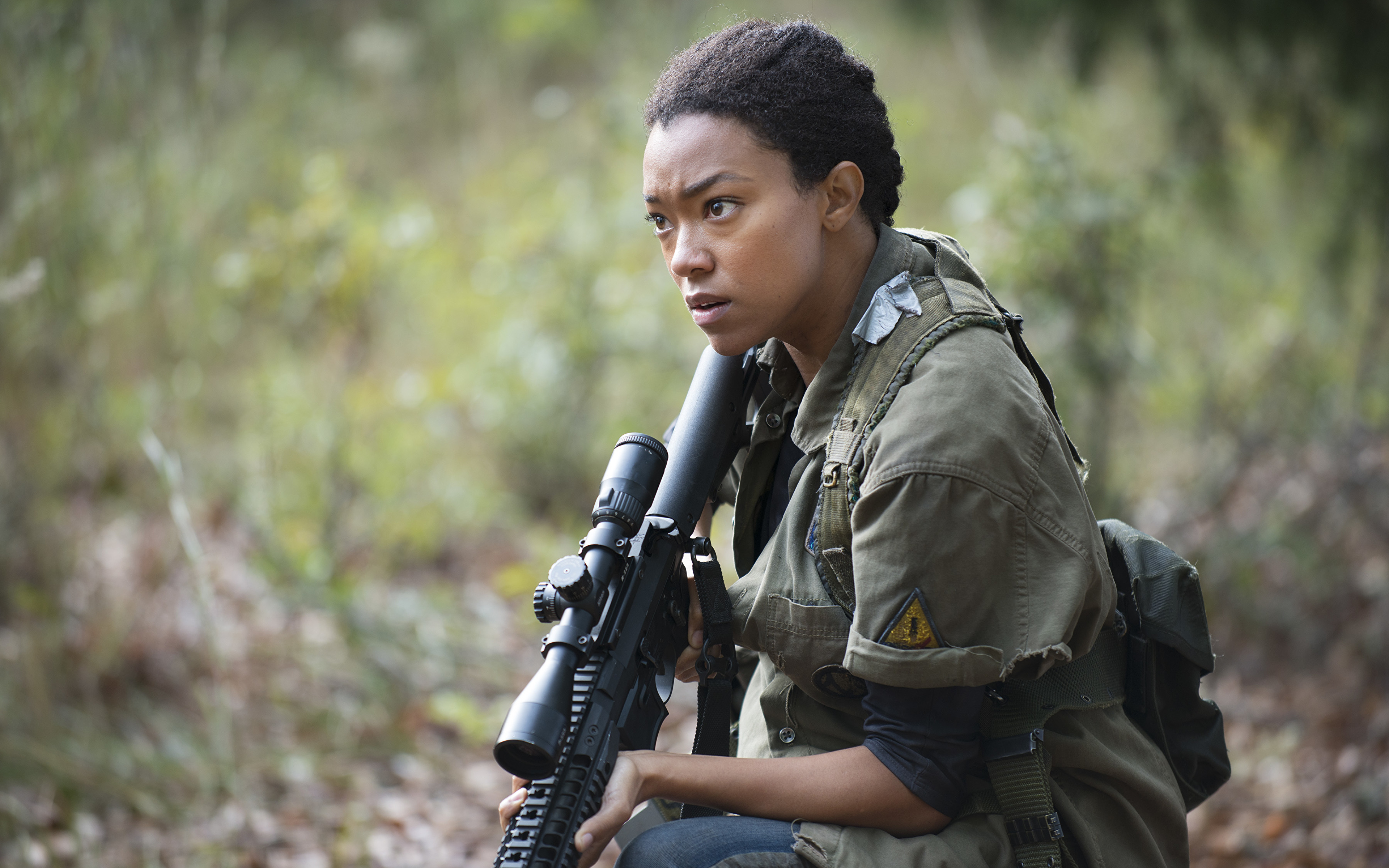 Image The Walking Dead Tv Sniper Rifle Sonequa