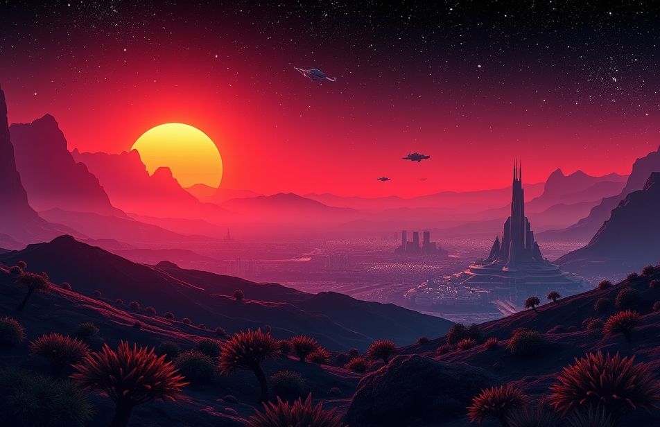Star Wars Landscape Wallpaper