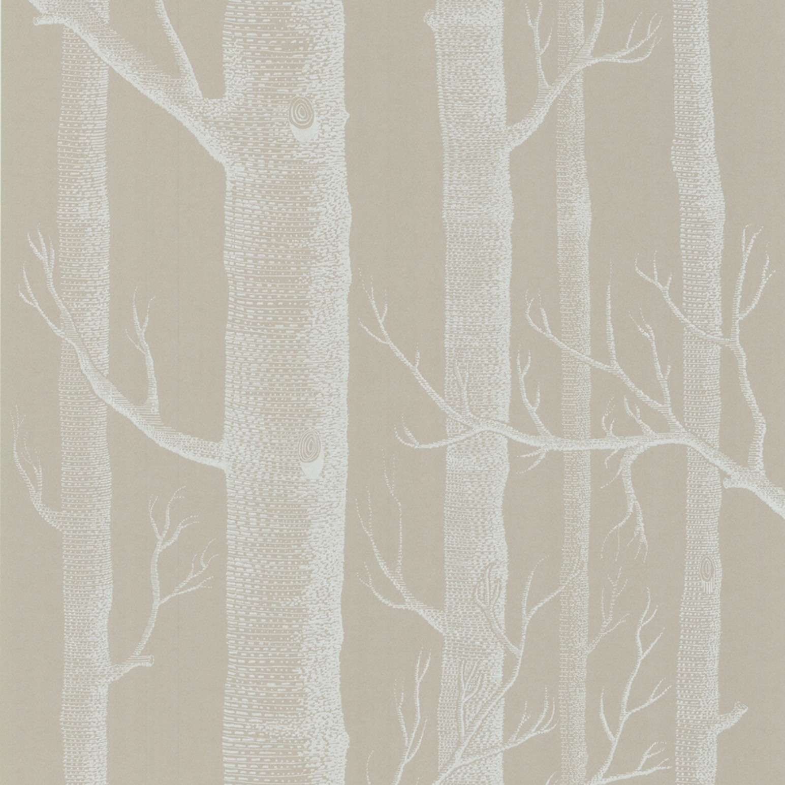 Cole Son Woodswallpaper Putty White