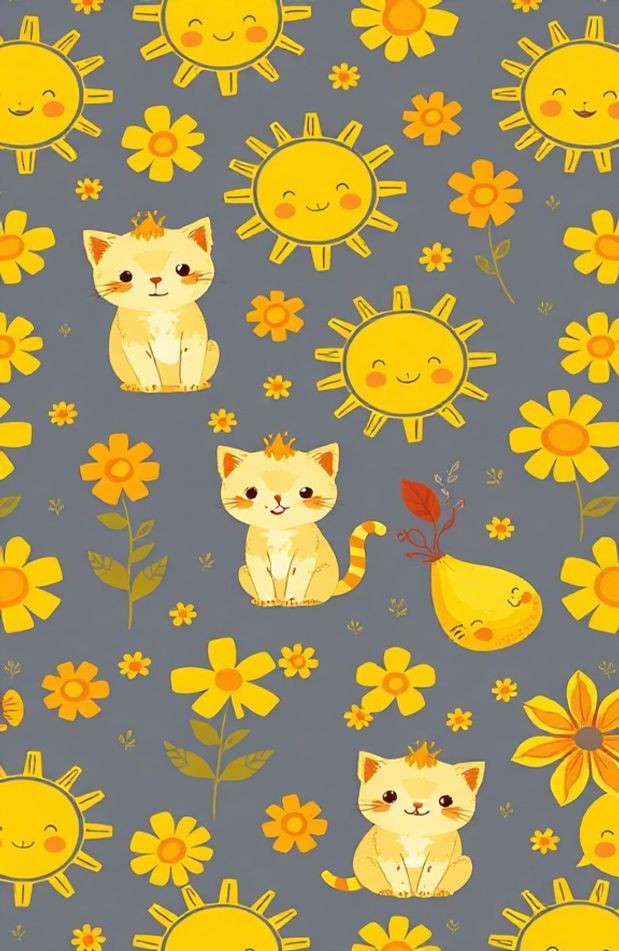 Cute Yellow Wallpaper