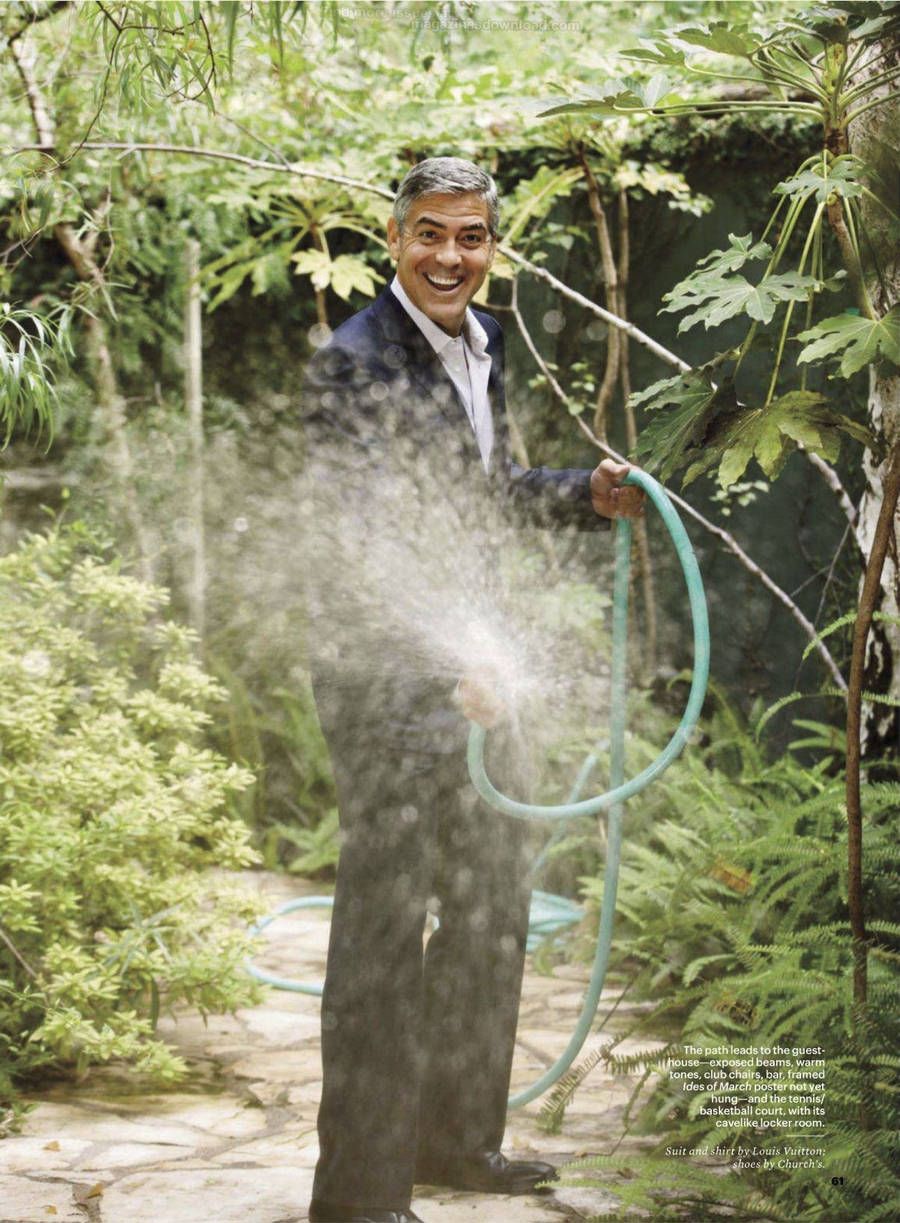 I Love This Picture Of George Clooney He Is Such A Prankster