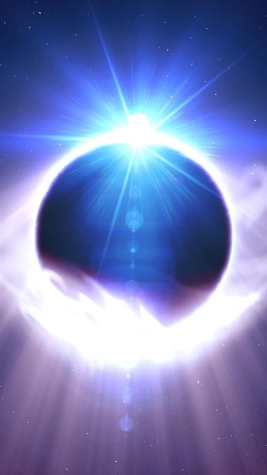 Solar Eclipse iPhone Plus Wallpaper HD