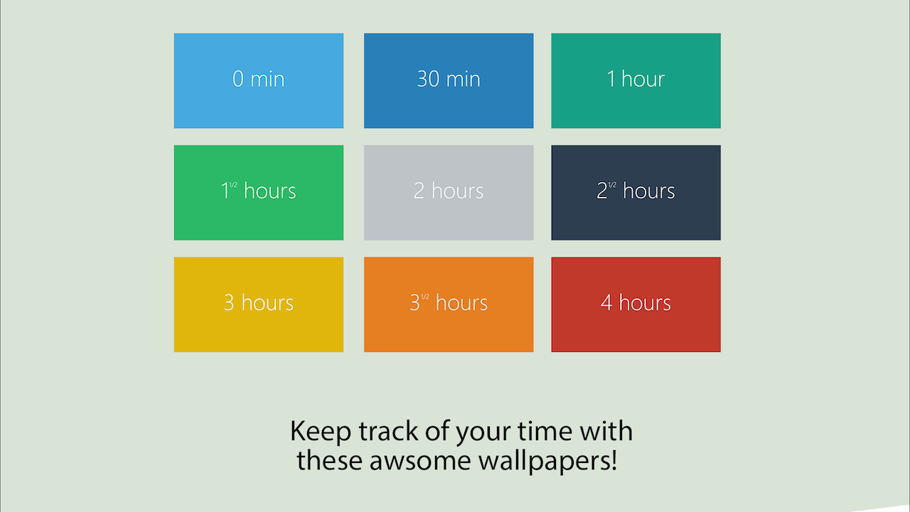 These Productivity Wallpaper Change Color As The Day Drags
