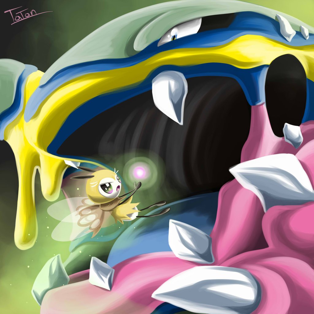 Alolan Muk Ribombee Pokemon Sun Moon Alola By