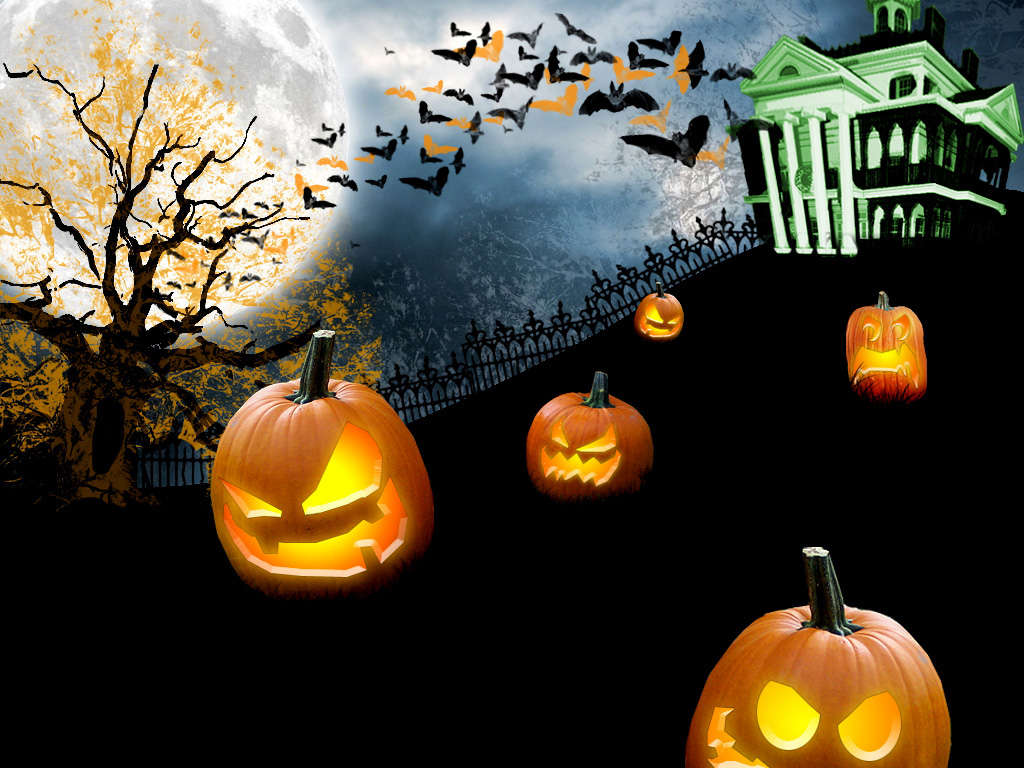 Free Download Halloween Wallpapers 2011 to Welcome the 1024x768