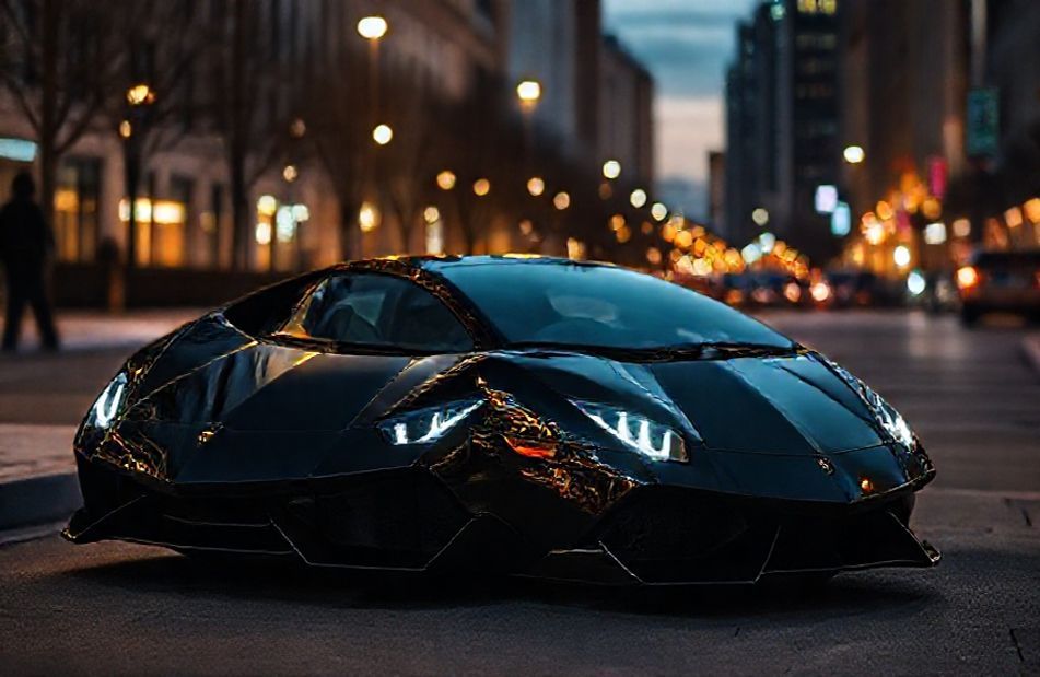 Black Lamborghini Wallpaper